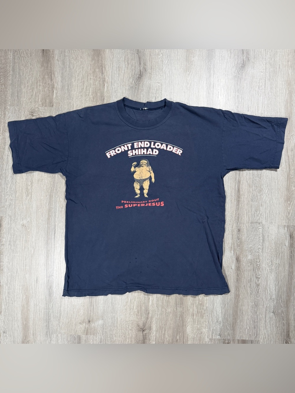 Vintage 1996 Front End Loader Shihad The Superjesus T-Shirt Australian Punk Band